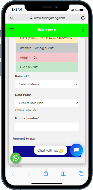Fadeel~Datasub Screenshot